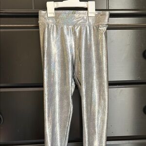 Kids Silver Leggings